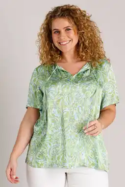 Wehkamp Yest Curve blousetop groen aanbieding