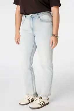 Wehkamp MS Mode regular waist straight leg jeans Plus Size - lichtblauw aanbieding
