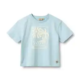 Wehkamp Wheat T-shirt lichtblauw aanbieding