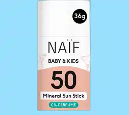 Plein.nl Naif Baby & Kids Zonnebrand Stick aanbieding