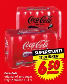 Boni Coca-Cola original of zero sugar aanbieding