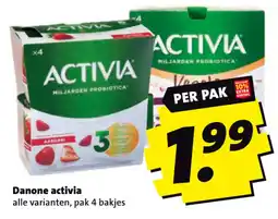 Boni Danone activia aanbieding
