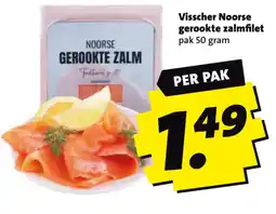 Boni Visscher Noorse gerookte zalmfilet aanbieding