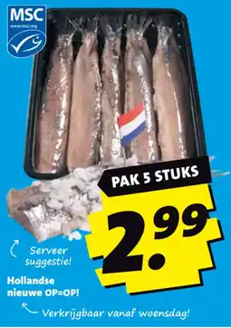 Boni MSC haring aanbieding