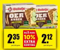 Boni Bolletje Oer Knäck aanbieding