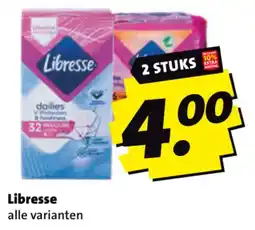 Boni Libresse dailies aanbieding