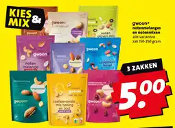 Boni gwoon notenmelanges en notenmixen aanbieding