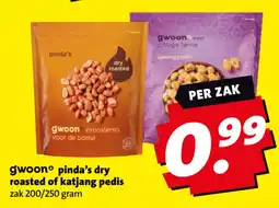 Boni gwoon pinda's dry roasted of katjang pedis aanbieding