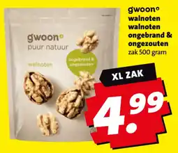 Boni gwoon walnoten aanbieding