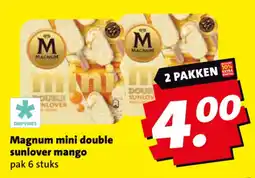 Boni magnum mini double sunlover mango aanbieding