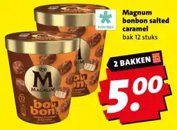 Boni Magnum bonbon salted caramel aanbieding