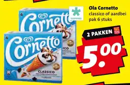 Boni Ola Cornetto classico of aardbei aanbieding