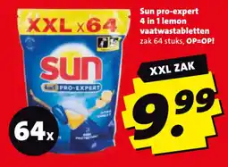 Boni Sun pro-expert vaatwastabletten aanbieding