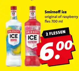 Boni Smirnoff ice original of raspberry aanbieding