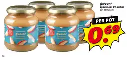 Boni gwoon appelmoes aanbieding