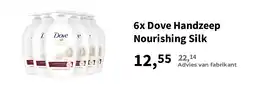 Plein.nl Dove handzeep nourishing silk aanbieding
