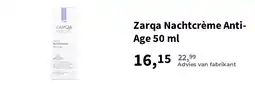 Plein.nl Zarqa nachtcrème anti-age aanbieding