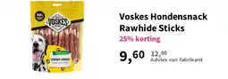 Plein.nl Voskes Hondensnack Rawhide Sticks aanbieding