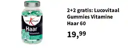 Plein.nl 2+2 gratis: Lucovitaal Gummies Vitamine Haar 60 aanbieding