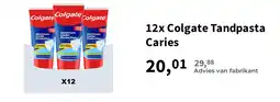 Plein.nl 12x Colgate Tandpasta Caries aanbieding