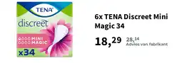 Plein.nl 6x TENA Discreet Mini Magic 34 aanbieding