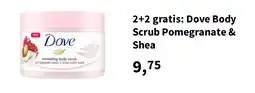 Plein.nl Dove body scrub pomegranate & shea aanbieding