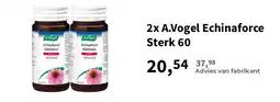 Plein.nl 2x A.Vogel Echinaforce Sterk 60 aanbieding