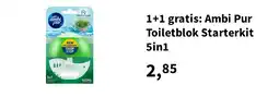 Plein.nl ambi pur toiletblok starterkit 5in1 aanbieding