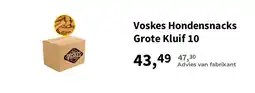 Plein.nl Voskes Hondensnacks Grote Kluif 10 aanbieding