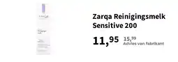 Plein.nl Zarqa reinigingsmelk sensitive aanbieding