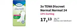 Plein.nl Tena discreet normal normal aanbieding