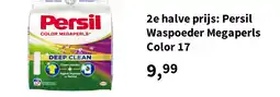 Plein.nl 2e halve prijs: Persil Waspoeder Megaperls Color 17 aanbieding