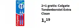 Plein.nl Colgate tandenborstel extra clean aanbieding