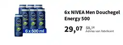 Plein.nl Nivea men douchegel energy aanbieding