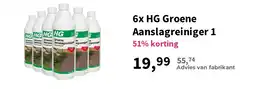 Plein.nl 6x HG Groene Aanslagreiniger 1 aanbieding