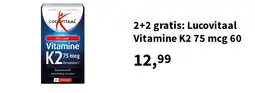 Plein.nl Lucovitaal Vitamine K2 75 mcg aanbieding