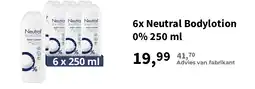 Plein.nl Neutral bodylotion 0% aanbieding