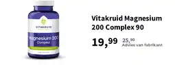 Plein.nl Vitakruid Magnesium 200 Complex 90 aanbieding
