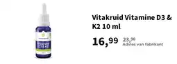 Plein.nl Vitakruid Vitamine D3 & K2 10 ml aanbieding