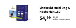 Plein.nl Vitakruid Multi Dag & Nacht Man 180 aanbieding