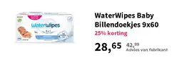 Plein.nl WaterWipes Baby Billendoekjes 9x60 aanbieding