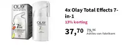 Plein.nl 4x Olay Total Effects 7-in-1 aanbieding
