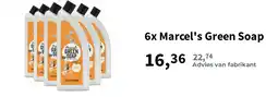 Plein.nl 6x Marcel's Green Soap aanbieding