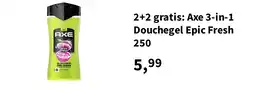 Plein.nl Axe 3-in-1 Douchegel Epic Fresh aanbieding