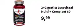 Plein.nl 2+2 gratis: Lucovitaal Multi + Compleet 60 aanbieding