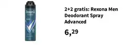 Plein.nl Rexona men deodorant spray advanced aanbieding