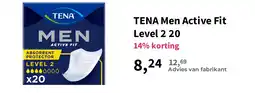 Plein.nl Tena men active fit level 2 aanbieding