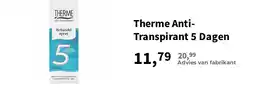 Plein.nl Therme anti-transpirant 5 dagen aanbieding