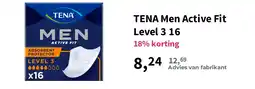 Plein.nl Tena men active fit level 3 aanbieding