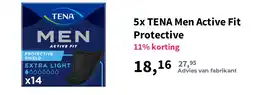 Plein.nl Tena men active fit protective aanbieding